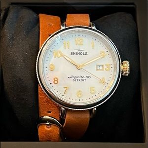 From Shinola Detroit, The Birdy 38mm case